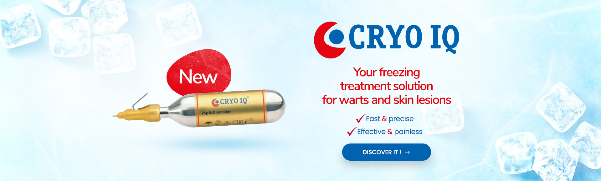 CryoIQ introductory offer at €270!